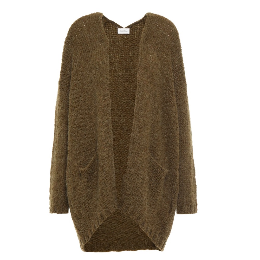 American Vintage Boolder brushed knitted cardigan XS/S